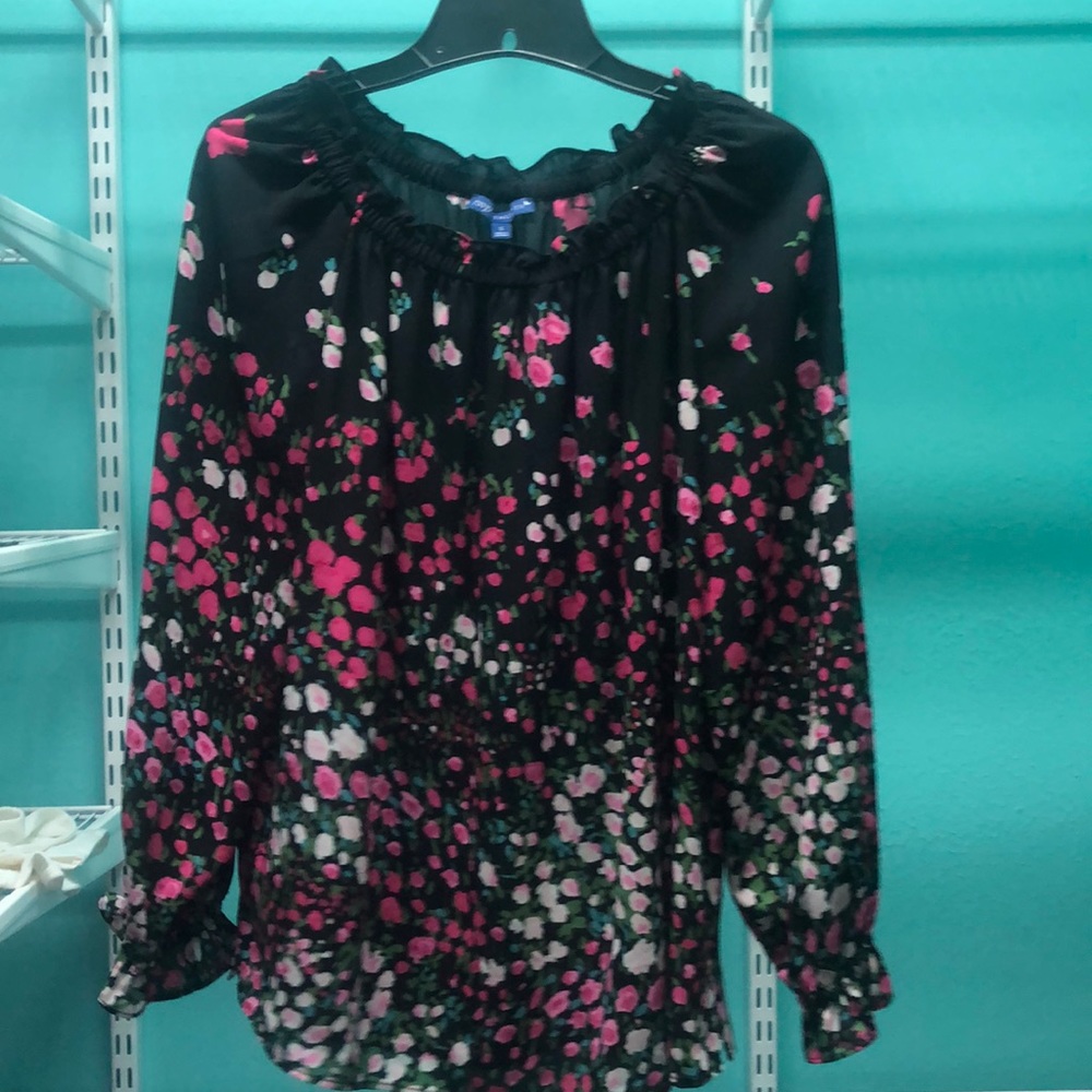 Off the shoulder blouse